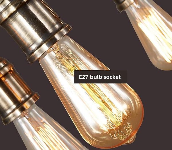 Lights of Scandinavia - Loft Bar - Loft wood industrial vintage pendant light for restaurant bedroom bar living room retro wooden hanging lamp lighting suspension  Please pay attention to the below: 1.Considering safe shipping,some of the lamps are not full assembled. But all are very easy to assemble it by yourself,any problem please contacu us 2. Some of lamps are with Workmanship defects,as it is made of machine. Perfectionist pls think well before ordering. Material: Wood+Metal E27 bulb socket Voltage: AC90-260V Application: Living