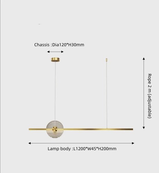 DISC chandelier showcasing Nordic Minimalism with exquisite copper lighting elements, blending contemporary design and energy-efficient LED technology for modern interiors.
