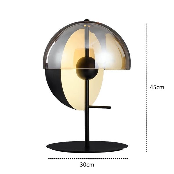 Solis postmodern LED floor lamp with Nordic design, crafted from iron and glass. Warm 3000K illumination, energy-efficient LED chip, perfect for modern bedrooms, living rooms, and home décor.